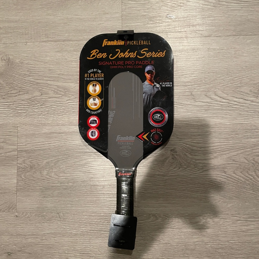 Franklin Pickleball Ben Johns Series Signature Pro Paddle 13mm Poly Pro Core NEW